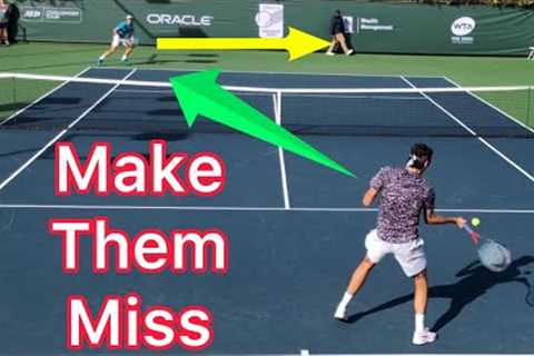 This Tennis Strategy Is Called “The Ankle Breaker” (Win More Singles Matches)