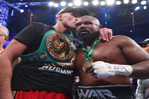 Tyson Fury claims Oleksandr Usyk is ‘nowhere near as tough’ as Derek Chisora as war of words begins ..