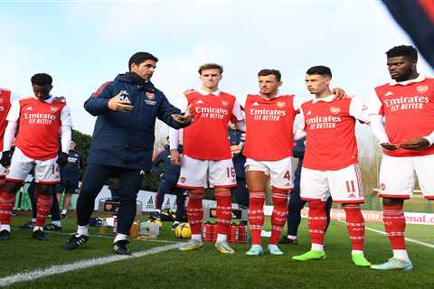 Full strength Arsenal held to 0-0 draw by Luton as Xhaka, Saka, Ramsdale and White start in behind..