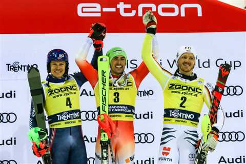 Yule tops 3rd Madonna di Campiglio SL