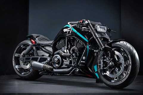 Custom Harley-Davidson V-Rod Looks Ludicrous In Its Mercedes-AMG F1 Inspired Avatar