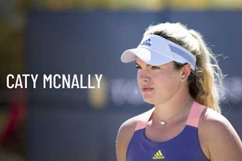 WTA x TopCourt Tutorial: Caty McNally shares her Volley 101 tips 🎾