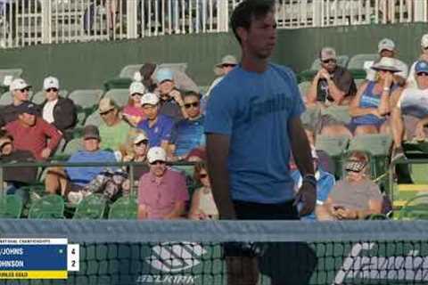 2022 National Championships | Men''s Doubles Gold Medal Match | Johns/Johns vs. Johnson/Bar