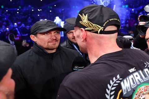 Boxing fans just want to see the best against the best… Fury vs Usyk is the fight they deserve in..