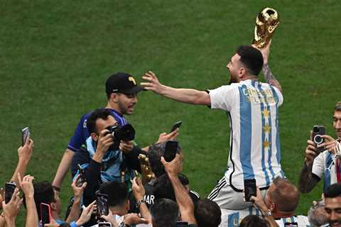 Argentina hero Messi welcomed into ‘Triple Crown’ club by Brazil legend Kaka after 2022 World Cup..