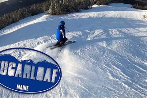 Skiing SUGARLOAF Mountain Maine with Dad! (Home for the Holidays!)