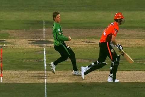 Watch embarrassed Australia cricket star Adam Zampa FAIL a Mankad attempt as even his own fans boo..