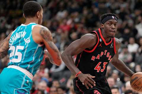 5 things: Pascal Siakam keeps feasting as Raptors mini-sweep Hornets