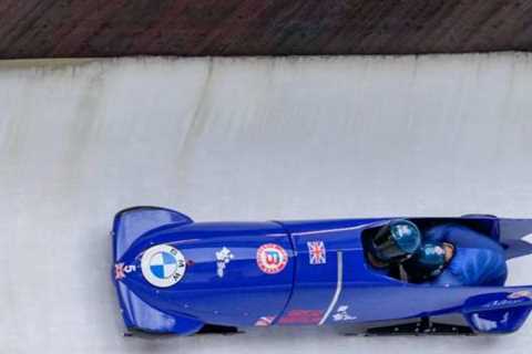 Bobsleigh World Cup: Britain’s Brad Hall & Taylor Lawrence win silver in Altenberg