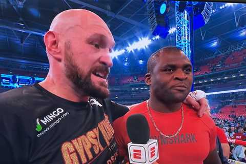 Tyson Fury tipped to fight Francis Ngannou for ‘go f*** yourself money’ after leaving UFC over..