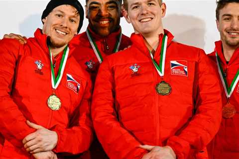 They’ve done it again! Britain’s 4-man capture second World Cup gold