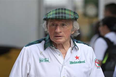 F1 hero Jackie Stewart gives heartbreaking health update on dementia-stricken wife as he reveals..