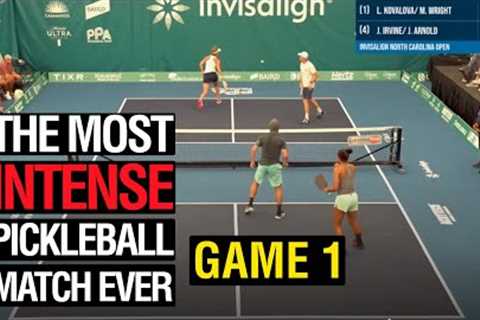 THE RESET: Breaking down the greatest match in Pickleball history (Game 1)