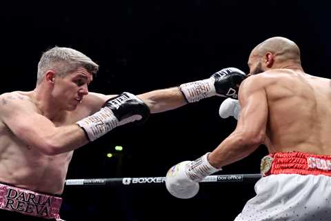 Chris Eubank Jr left with gruesomely swollen eye in suspected orbital break after brutal Liam Smith ..