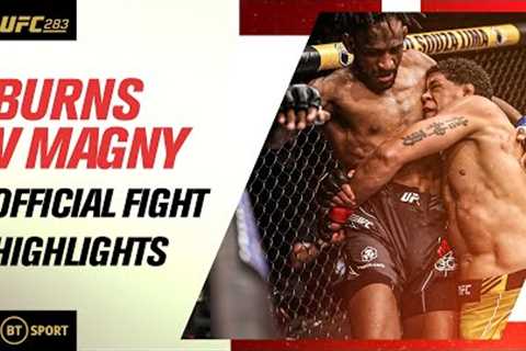 Burns causes chaos and then calls for it! Gilbert Burns v Neil Magny  UFC 283 Fight Highlights