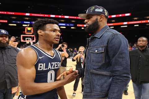 LeBron James ‘Damn Proud’ Of Bronny For McDonald’s All-American Game Selection