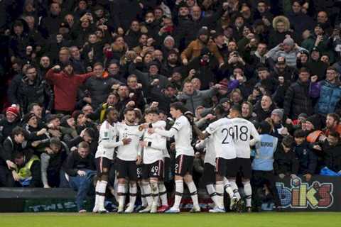 Nottm Forest 0-3 Man Utd: Rashford scores again as Red Devils edge closer to Carabao Cup final