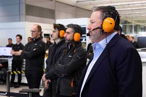 WATCH: Oscar Piastri and new Team Principal Andrea Stella observe as McLaren’s 2023 F1 car is fired ..