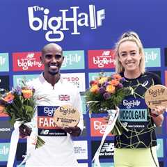 Mo Farah and Eilish McColgan lead domestic challenge at London Marathon