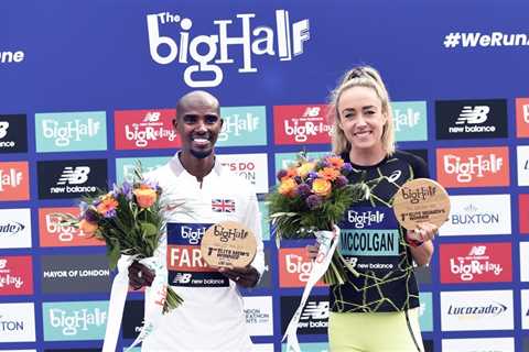 Mo Farah and Eilish McColgan lead domestic challenge at London Marathon