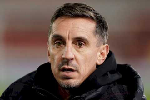 Gary Neville ‘not serious’ about Man Utd prediction as he ‘won’t want’ Arsenal to win the Premier..