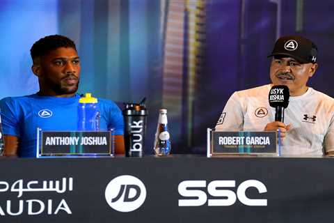 Anthony Joshua warned he should have kept coach Robert Garcia by trainer who led Andy Ruiz Jr to..