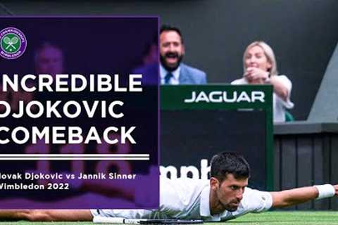 Novak Djokovic vs Jannik Sinner | Wimbledon 2022 | Extended Highlights