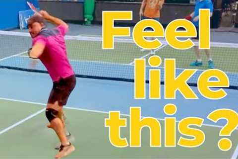 Ever feel like this? These 3 tips will keep you cool out on the pickleball court