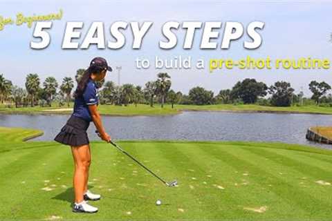 5 STEP PRE SHOT ROUTINE FOR GOLF | Beginner''s Guide | Golf with Shan