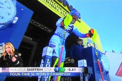 Mikaela Shiffrin - Silver - Slalom - RUN 2 - FIS World Alpine Ski Championships Courchevel-Meribel