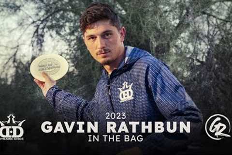 Gavin Rathbun In the Bag 2023 | Which gems are in his disc golf bag as the DGPT schedule approaches?