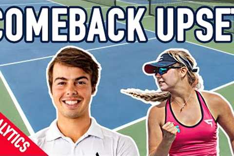 COMBACK from Behind UPSET of Ben Johns & Anna Leigh Waters by JW & Jorja Johnson at AZ..
