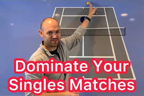 5 Awesome Singles Strategies To Help You Win! (Tennis Tactics Explained)