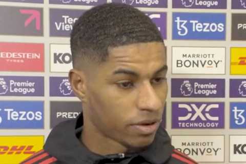 Marcus Rashford says he ‘doesn’t feel like slowing down’ after 16 goals in 19 games