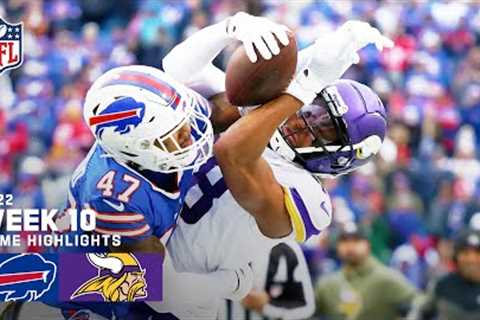 GAME OF THE YEAR??? Buffalo Bills vs. Minnesota Vikings | 2022 Week 10 Game Highlights