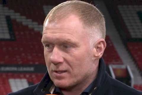 Man Utd hero Paul Scholes offers exciting title verdict after Barcelona Europa League win