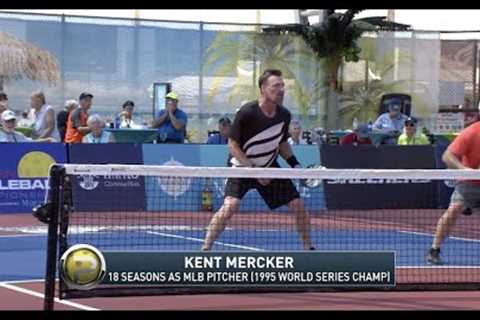 Kent Mercker at the US Open Pickleball Championships