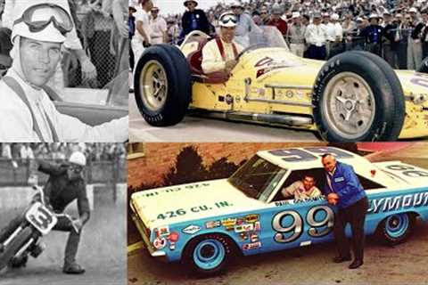 SOLID GOLD.SMITH! OLDEST LIVING NASCAR, INDY 500, AMA RACER