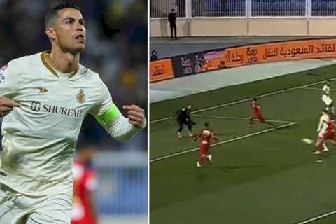 Cristiano Ronaldo scores first half hat-trick for Al Nassr as fans hail ‘best player ever’