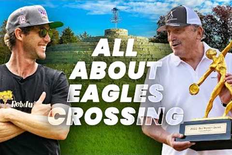 Why Did He Build Eagles Crossing Disc Golf Course?