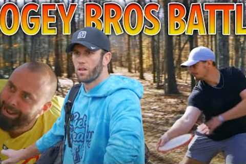 We Can''t Believe What Robbie and Brodie Did! | Bogey Bros Disc Golf Battle