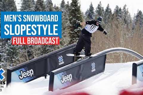 Jeep Men’s Snowboard Slopestyle: FULL COMPETITION | X Games Aspen 2023