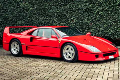 For sale: Ferrari F40 owned by Mercedes F1 boss Toto Wolff