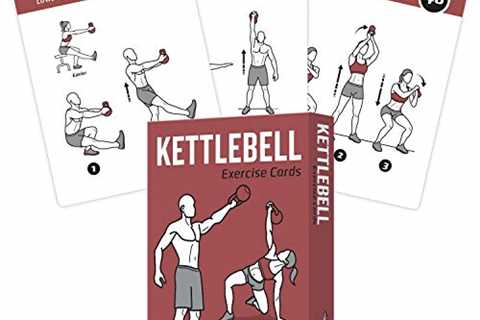 NewMe FitnessÂ Kettlebell Workout Cards - Instructional Fitness Deck for Women  Men, Beginner..