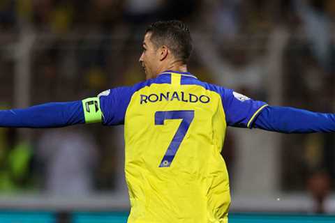 How did Ronaldo fare in his first 5 matches in Saudi Arabia?