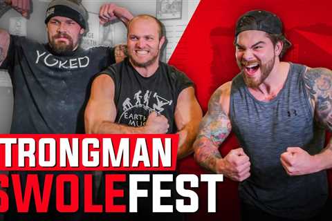 STRONGMAN Bicep & Tricep Bodybuilding Workout ft. Joey Szatmary