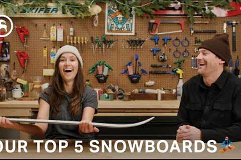 Best Boards of the Season! Top 5 Snowboards