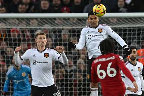 Man United suffered extra misery in Liverpool thrashing with star man Casemiro now doubtful for..