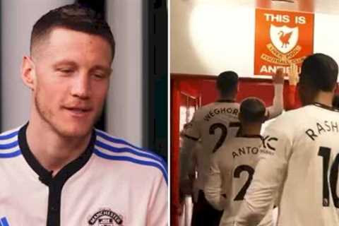 Wout Weghorst’s ’embarrassing’ response to criticism over touching Anfield sign