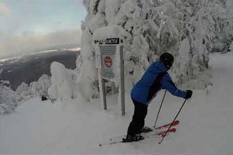 Skiing Timbuktu at Jay Peak